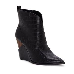 Jessica Simpson Hilrie Wedge Booties Sz.7